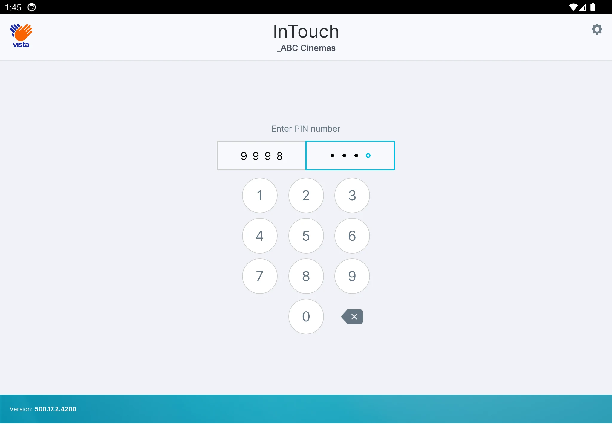 Vista InTouch screenshot