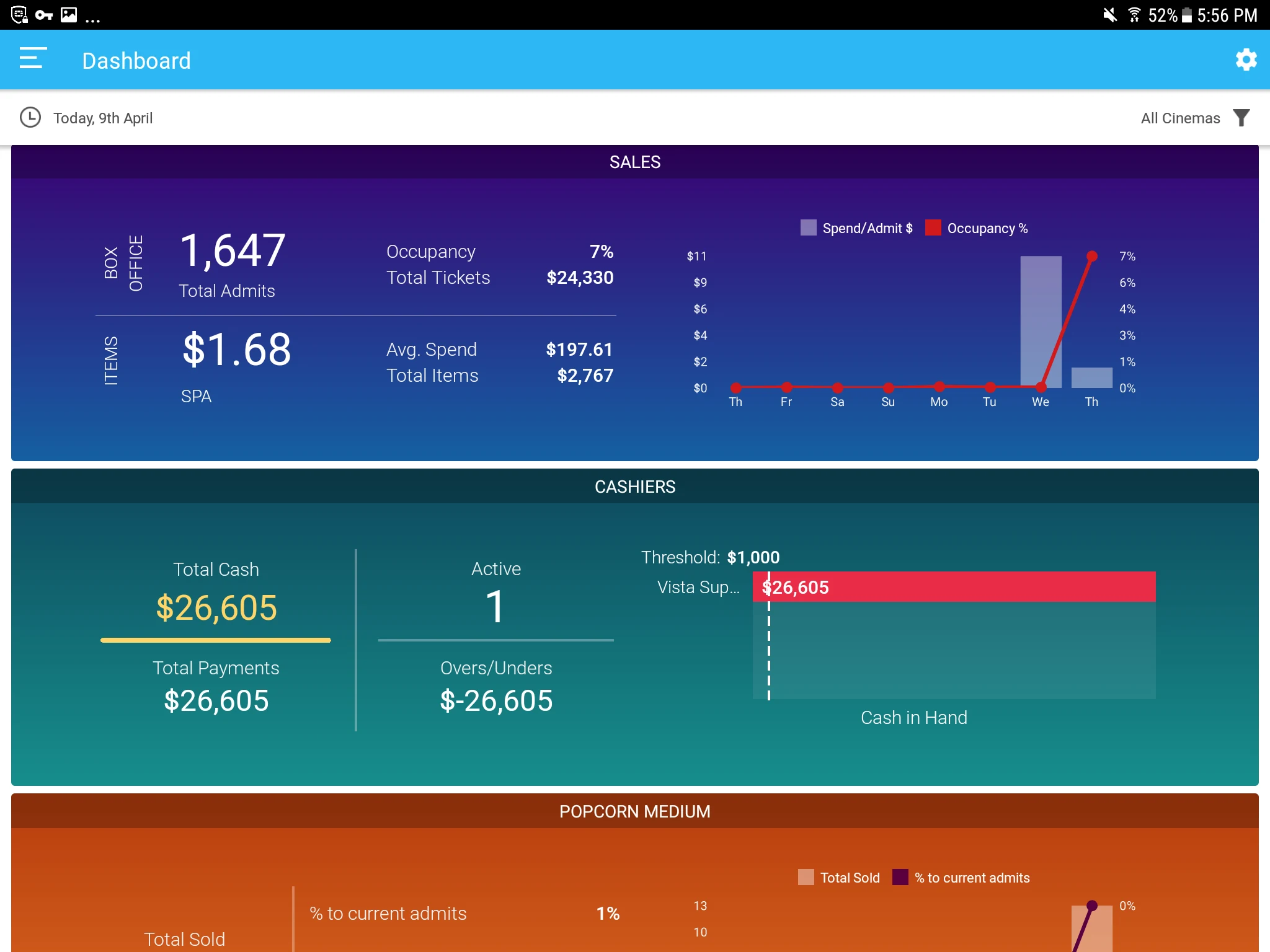 Vista InTouch screenshot